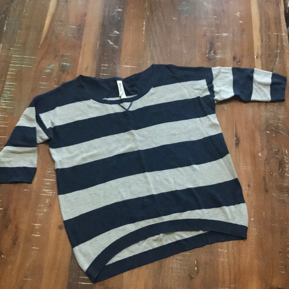 Hi-low sweater